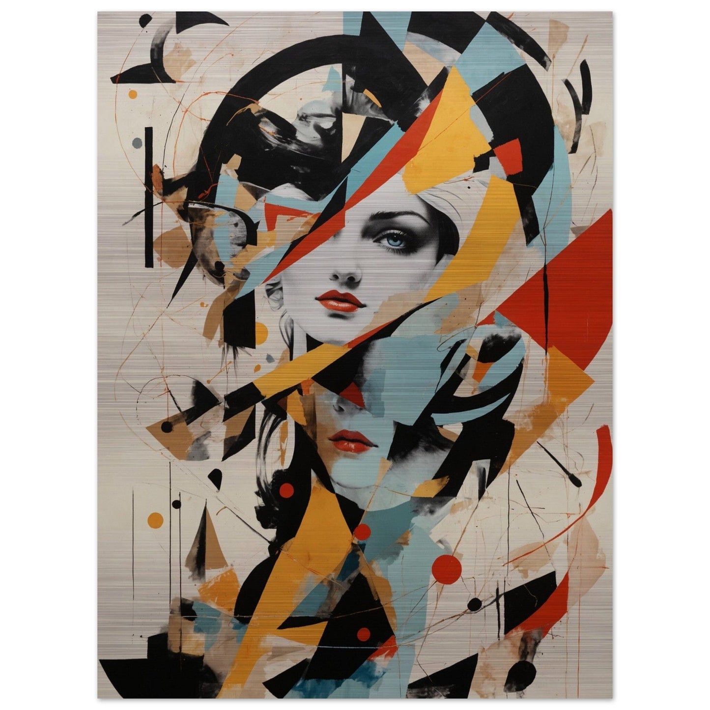 Brushed Aluminium Print - Moderne Kunstwerke mit gebürstetem Finish Print Material Modern Masterpieces 45x60 cm / 18x24″