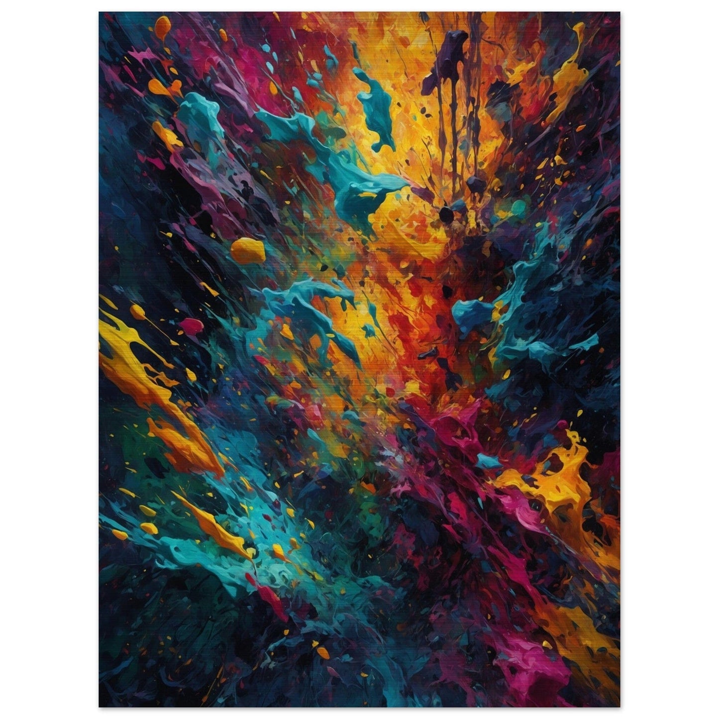 Brushed Aluminium Print - Moderne Kunstwerke mit gebürstetem Finish Print Material Modern Masterpieces 45x60 cm / 18x24″