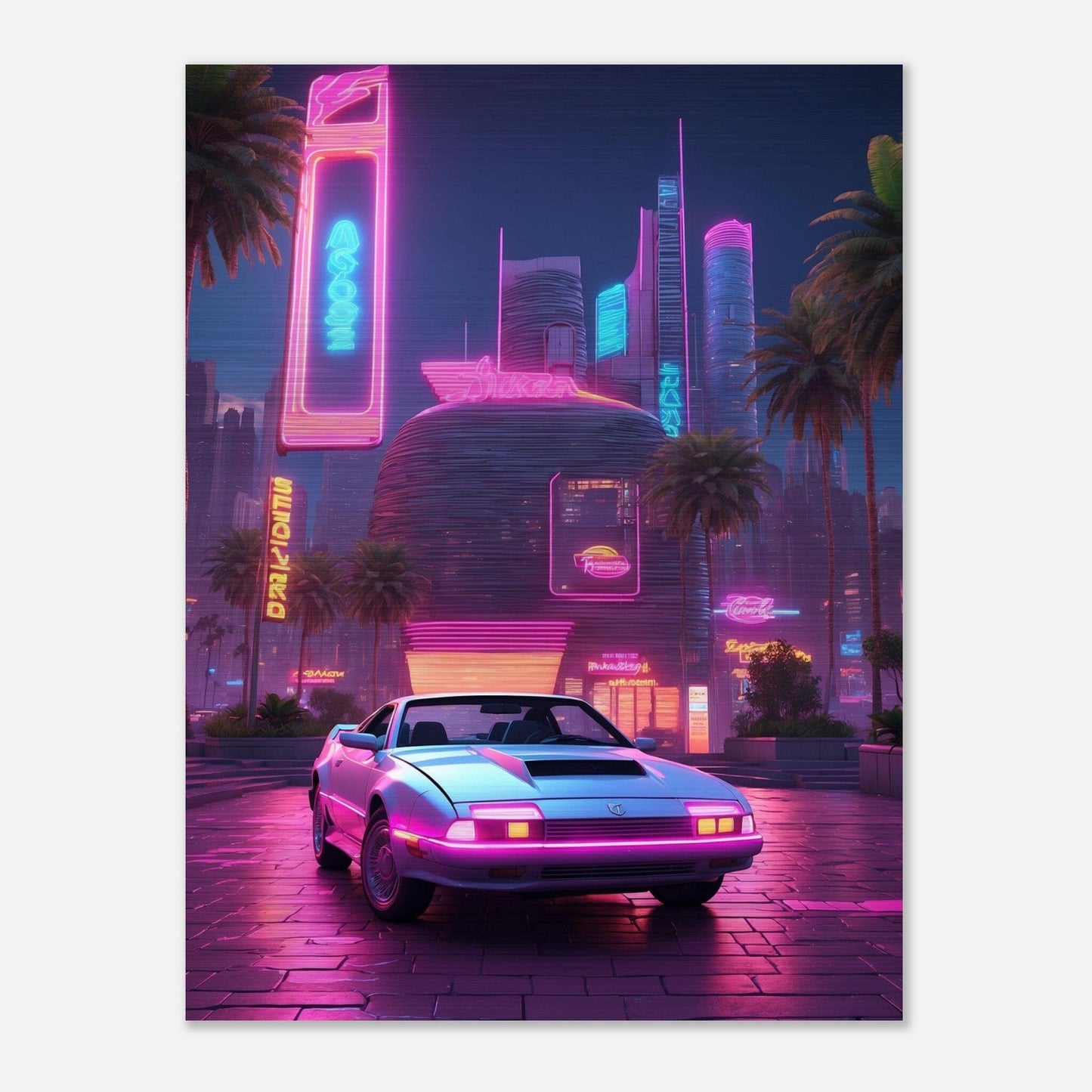 Brushed Aluminium Print - Moderne Kunstwerke mit gebürstetem Finish Print Material Modern Masterpieces 45x60 cm / 18x24″
