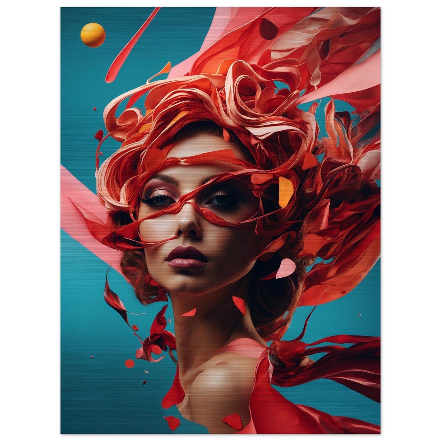 Brushed Aluminium Print - Moderne Kunstwerke mit gebürstetem Finish Print Material Modern Masterpieces 45x60 cm / 18x24″