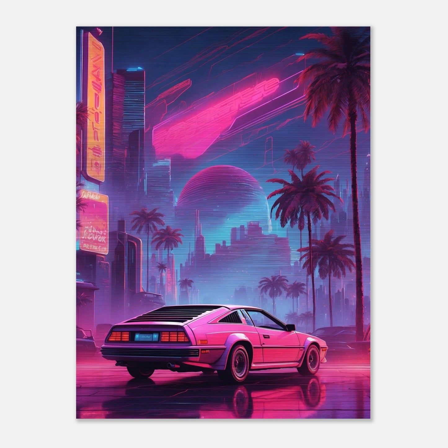 Brushed Aluminium Print - Moderne Kunstwerke mit gebürstetem Finish Print Material Modern Masterpieces 45x60 cm / 18x24″
