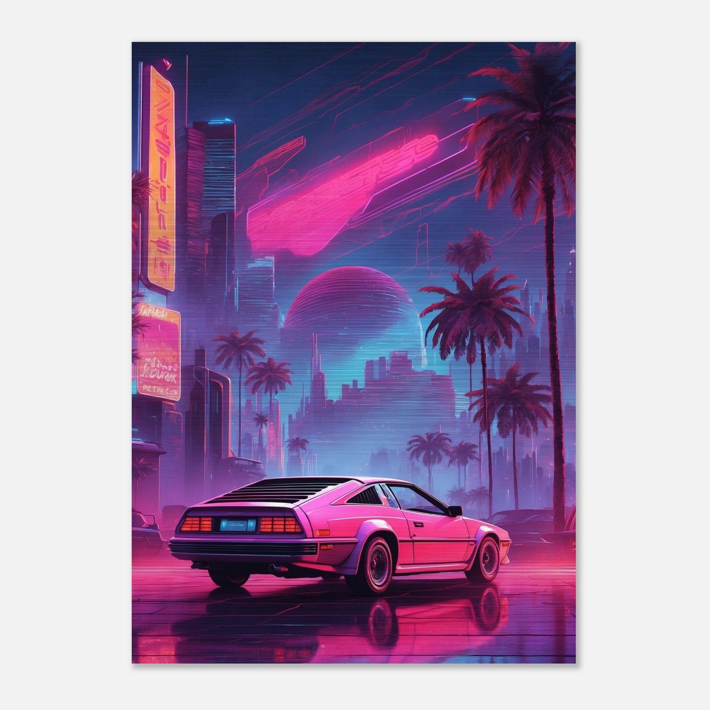 Brushed Aluminium Print - Moderne Kunstwerke mit gebürstetem Finish Print Material Modern Masterpieces 50x70 cm / 20x28″