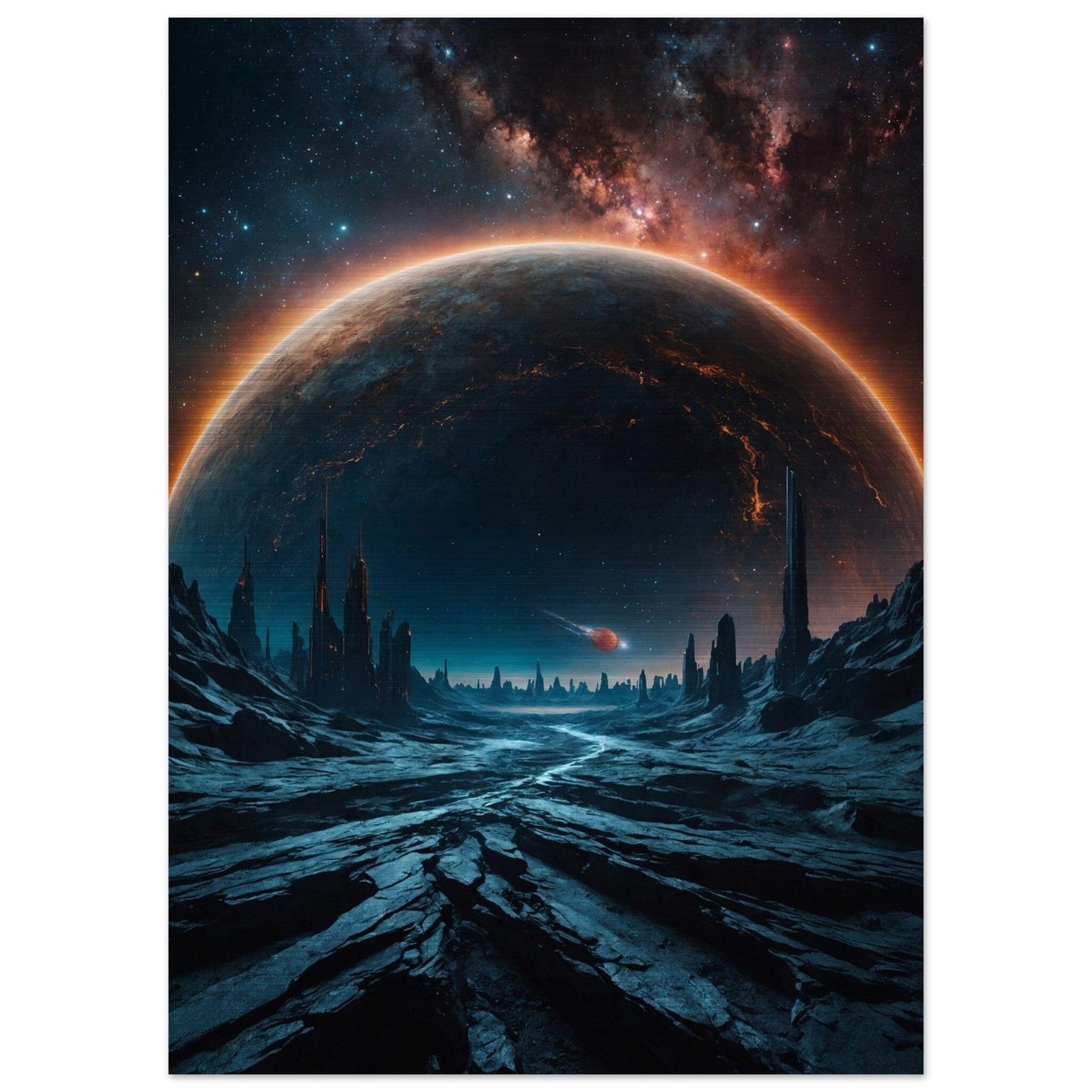 Brushed Aluminium Print - Moderne Kunstwerke mit gebürstetem Finish Print Material Modern Masterpieces 50x70 cm / 20x28″