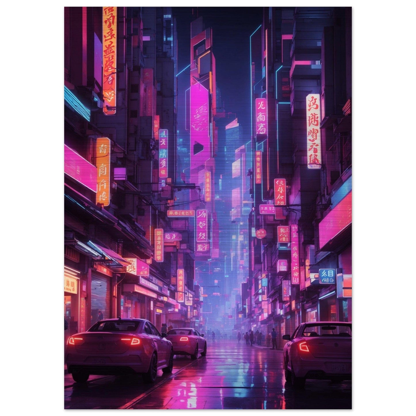 Brushed Aluminium Print - Moderne Kunstwerke mit gebürstetem Finish Print Material Modern Masterpieces 50x70 cm / 20x28″