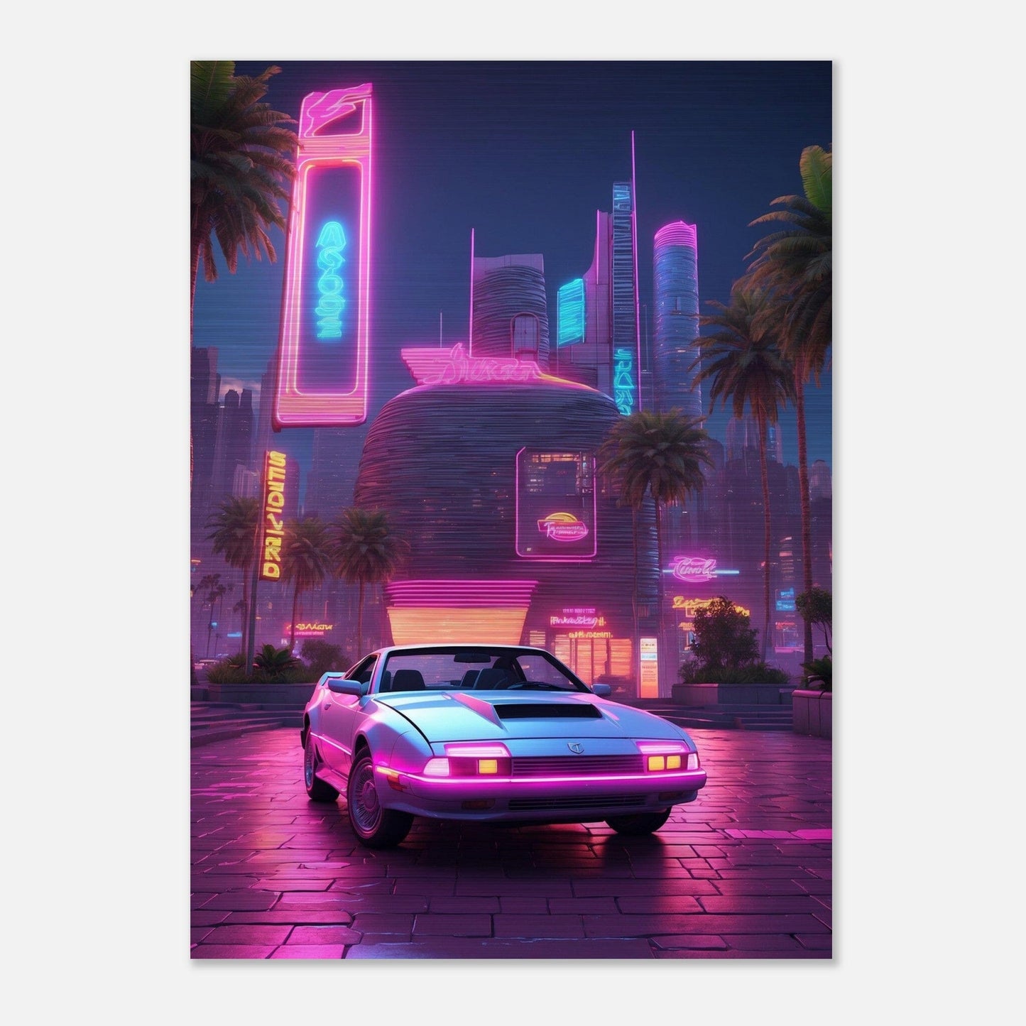 Brushed Aluminium Print - Moderne Kunstwerke mit gebürstetem Finish Print Material Modern Masterpieces 50x70 cm / 20x28″