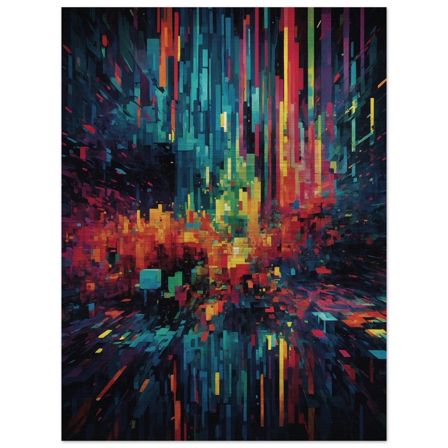 Brushed Aluminium Print - Moderne Kunstwerke mit gebürstetem Finish Print Material Modern Masterpieces 60x80 cm / 24x32″