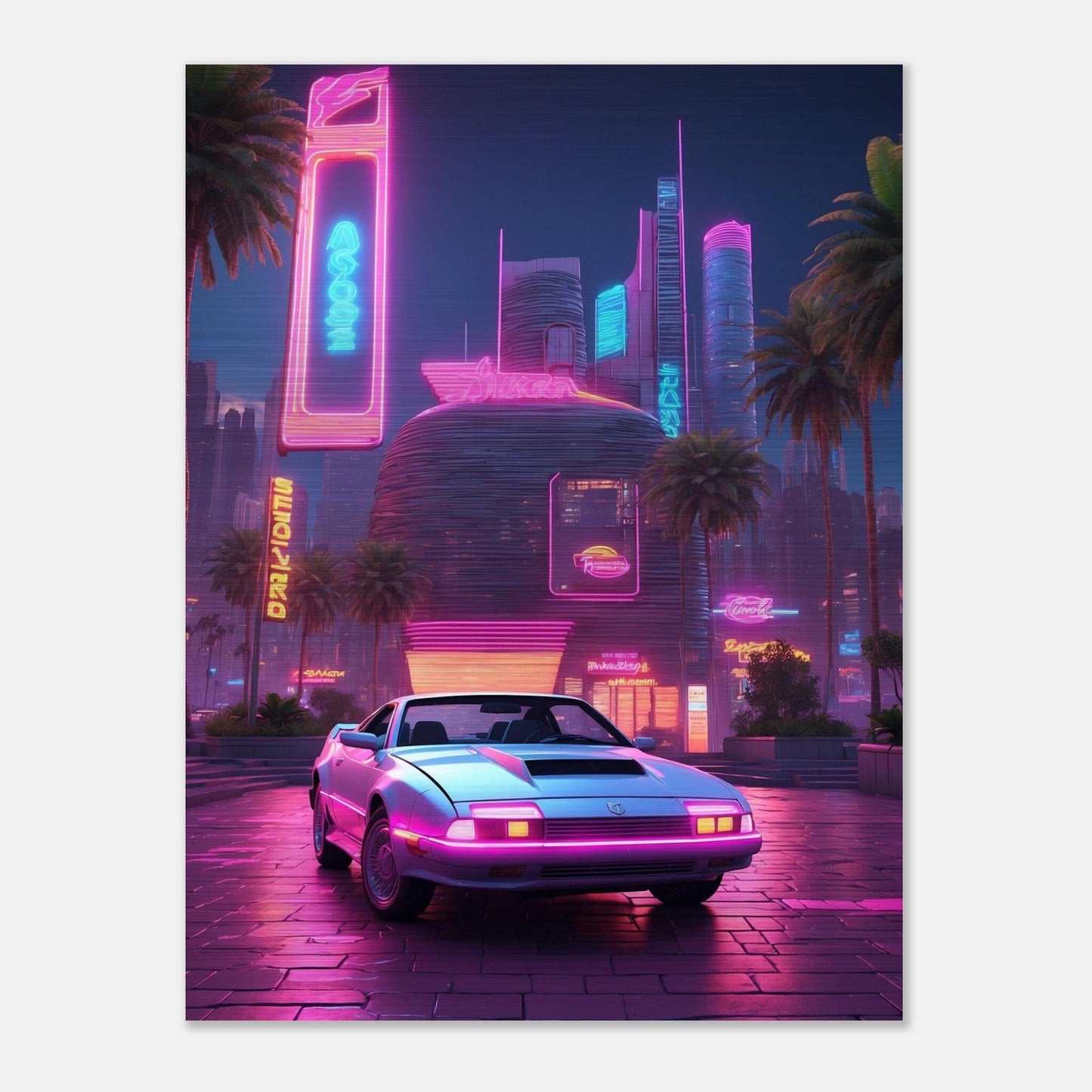 Brushed Aluminium Print - Moderne Kunstwerke mit gebürstetem Finish Print Material Modern Masterpieces 60x80 cm / 24x32″