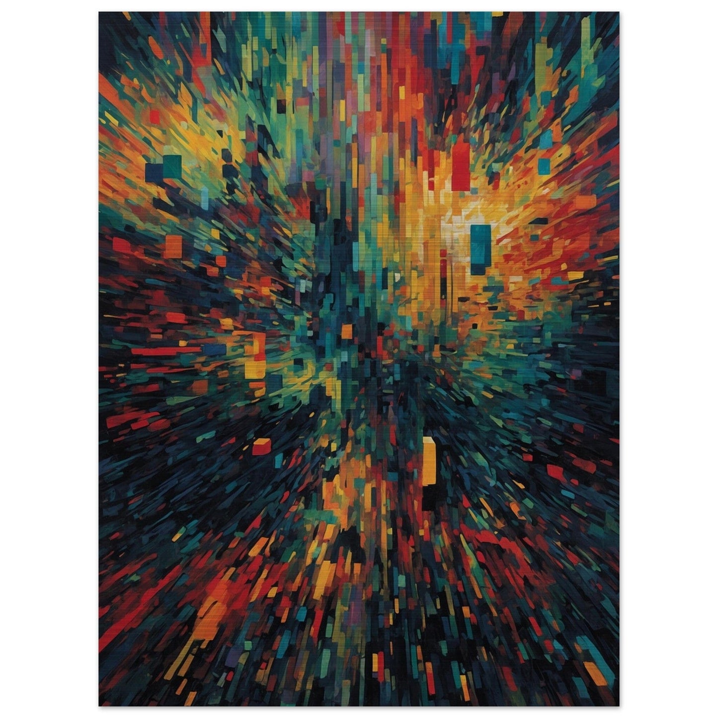 Brushed Aluminium Print - Moderne Kunstwerke mit gebürstetem Finish Print Material Modern Masterpieces 60x80 cm / 24x32″