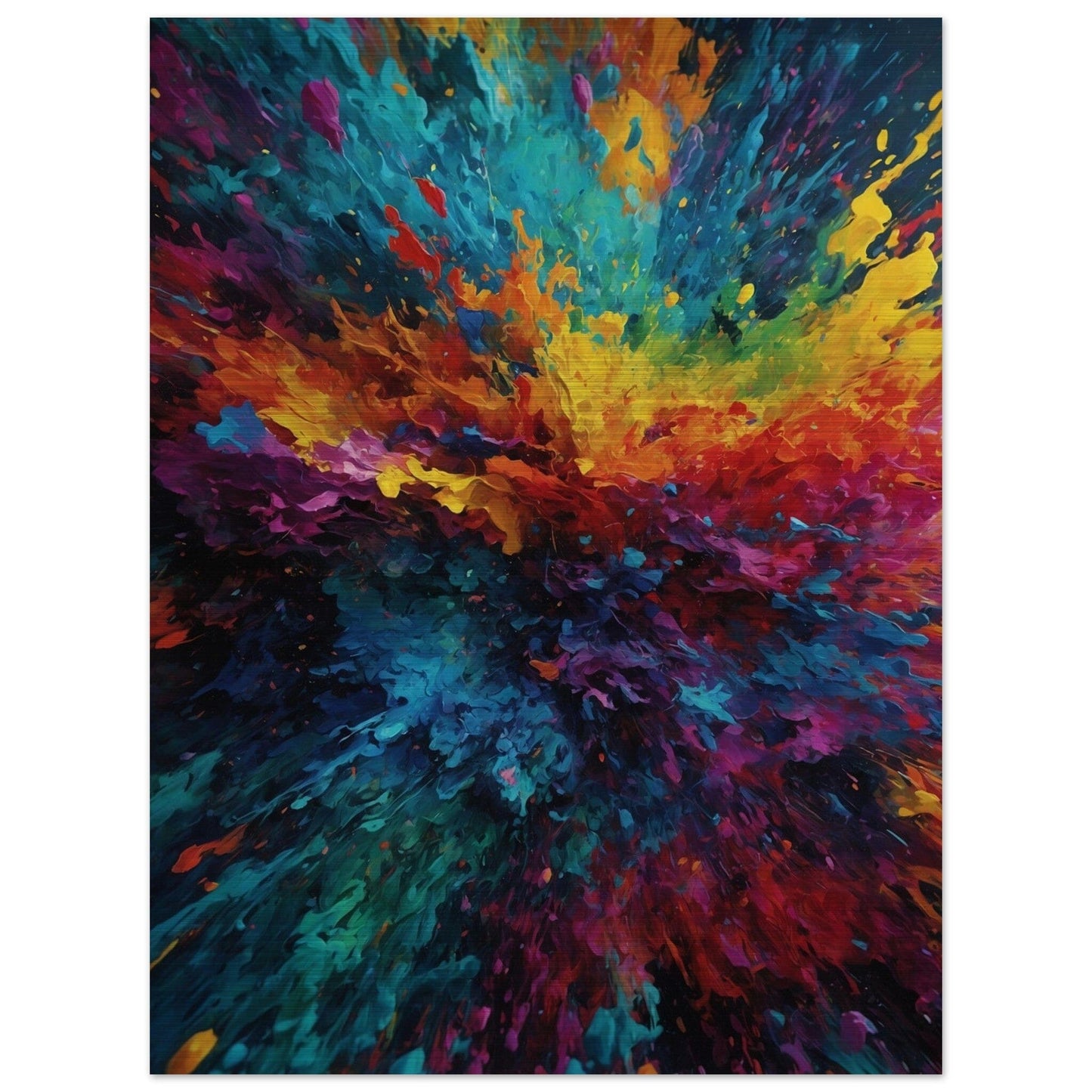 Brushed Aluminium Print - Moderne Kunstwerke mit gebürstetem Finish Print Material Modern Masterpieces 60x80 cm / 24x32″