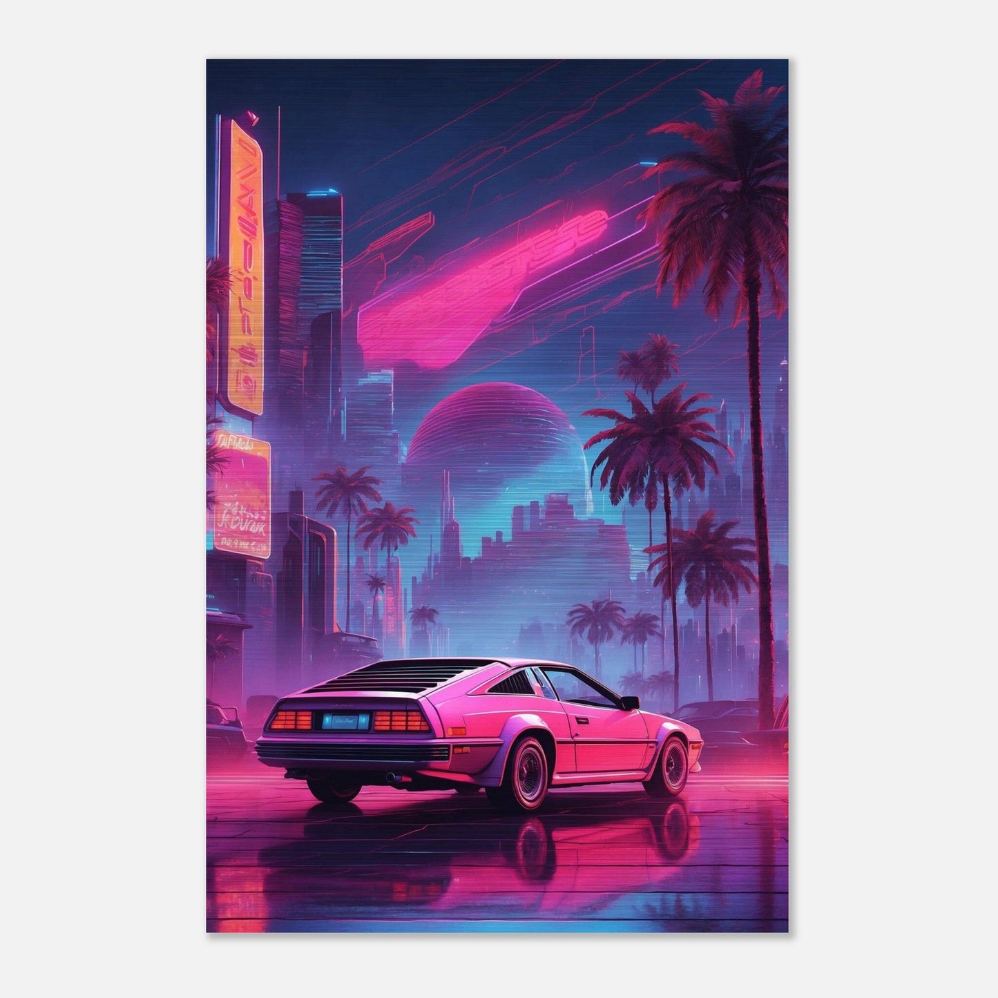 Brushed Aluminium Print - Moderne Kunstwerke mit gebürstetem Finish Print Material Modern Masterpieces 60x90 cm / 24x36″