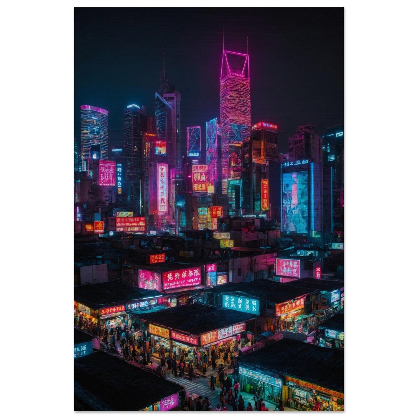 Brushed Aluminium Print - Moderne Kunstwerke mit gebürstetem Finish Print Material Modern Masterpieces 60x90 cm / 24x36″