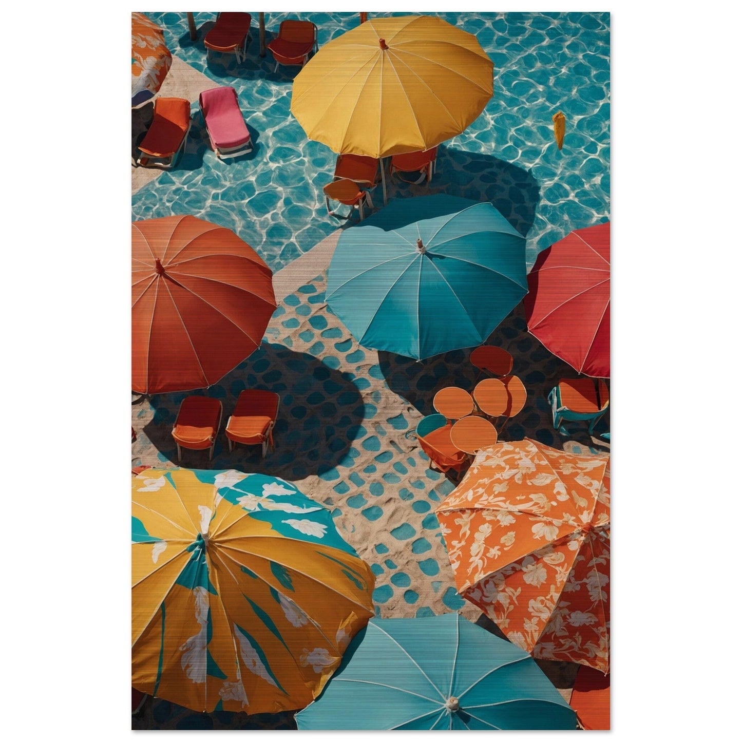 Brushed Aluminium Print - Moderne Kunstwerke mit gebürstetem Finish Print Material Modern Masterpieces 60x90 cm / 24x36″