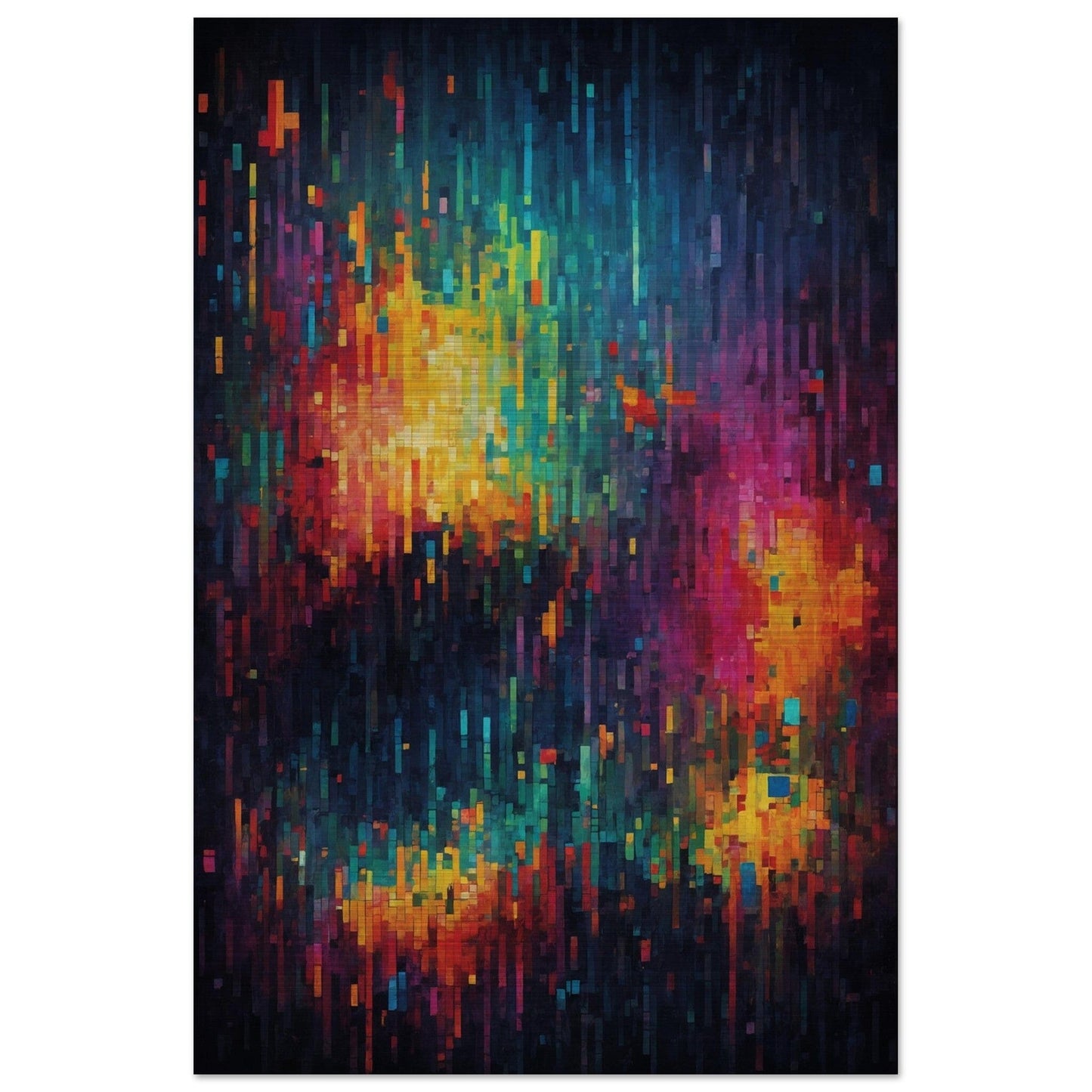 Brushed Aluminium Print - Moderne Kunstwerke mit gebürstetem Finish Print Material Modern Masterpieces 60x90 cm / 24x36″