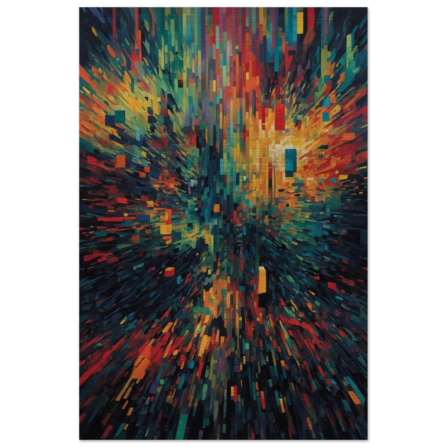Brushed Aluminium Print - Moderne Kunstwerke mit gebürstetem Finish Print Material Modern Masterpieces 60x90 cm / 24x36″