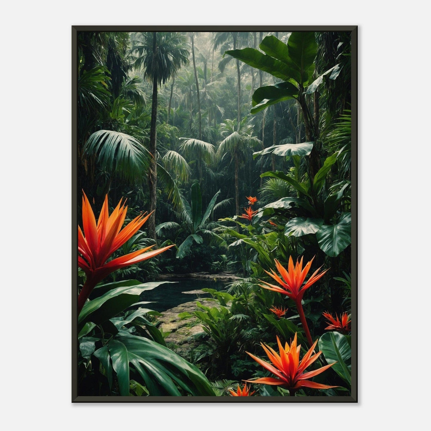 Dazzling Dalliance: Intense Impressionism Print Material Modern Masterpieces 60x80 cm / 24x32″