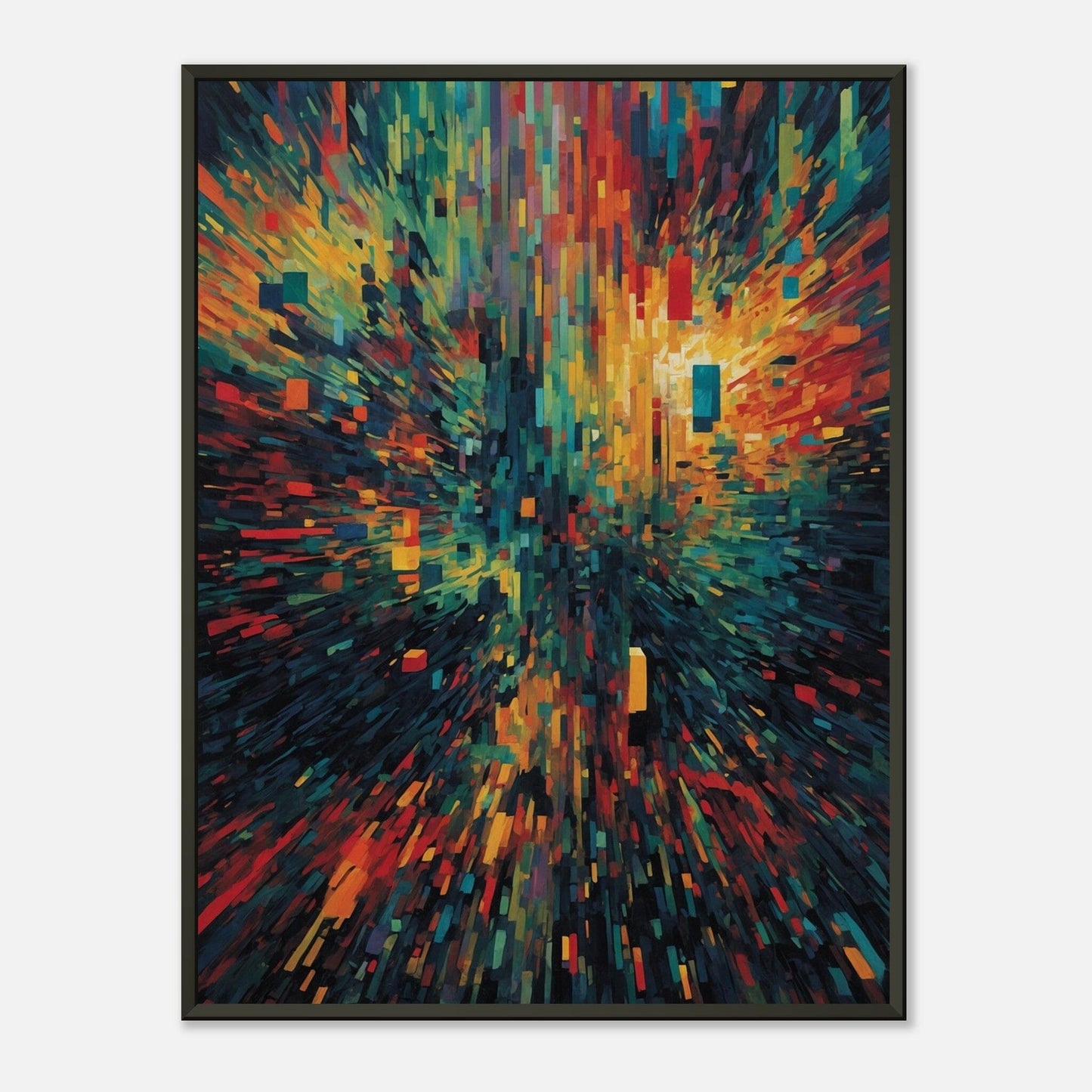 Ethereal Enigma: Abstract Expression Print Material Modern Masterpieces 60x80 cm / 24x32″