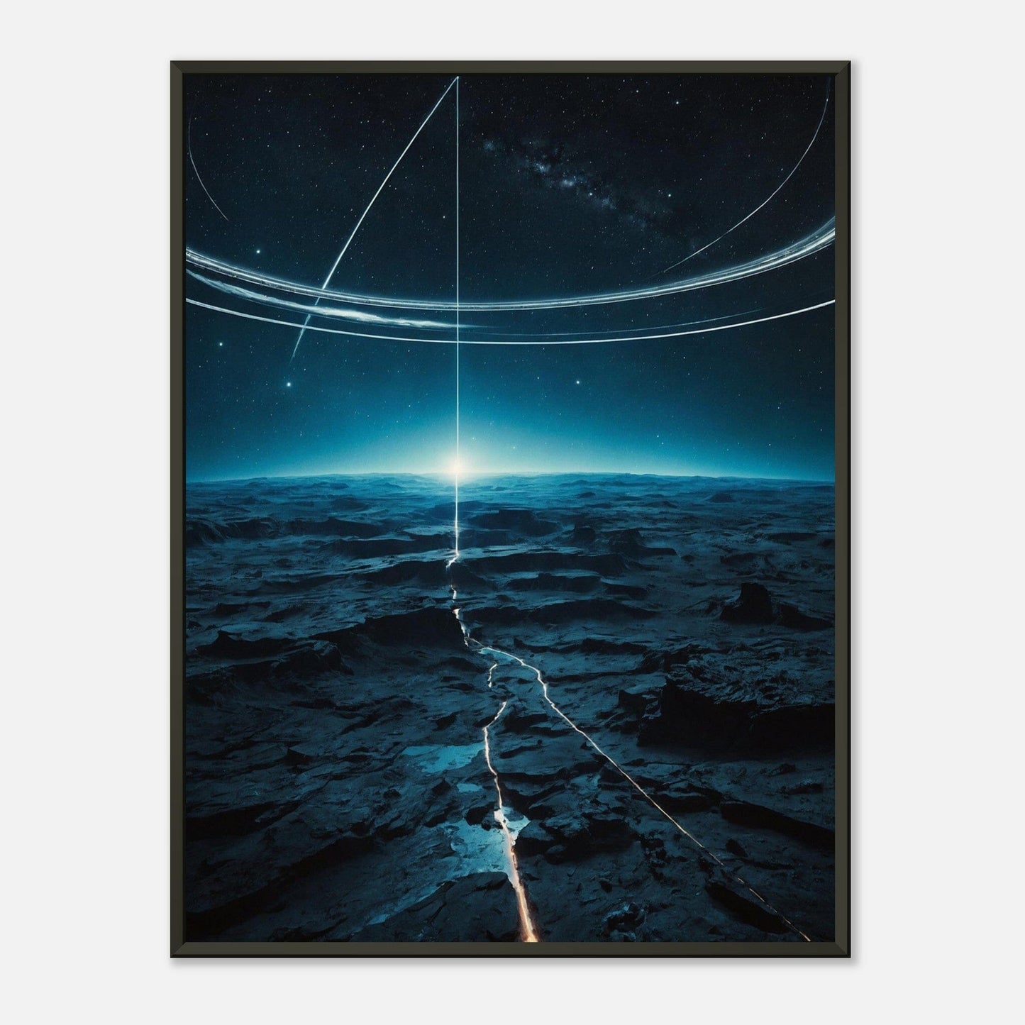 Ethereal Expanse: Infinite Insights Print Material Modern Masterpieces 60x80 cm / 24x32″