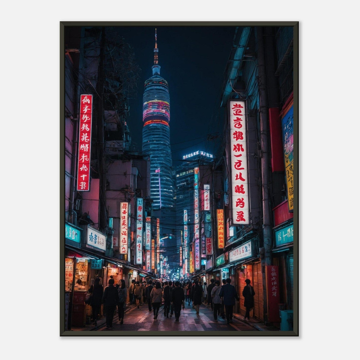 Golden Pagoda: Radiant Reverence Print Material Modern Masterpieces 60x80 cm / 24x32″