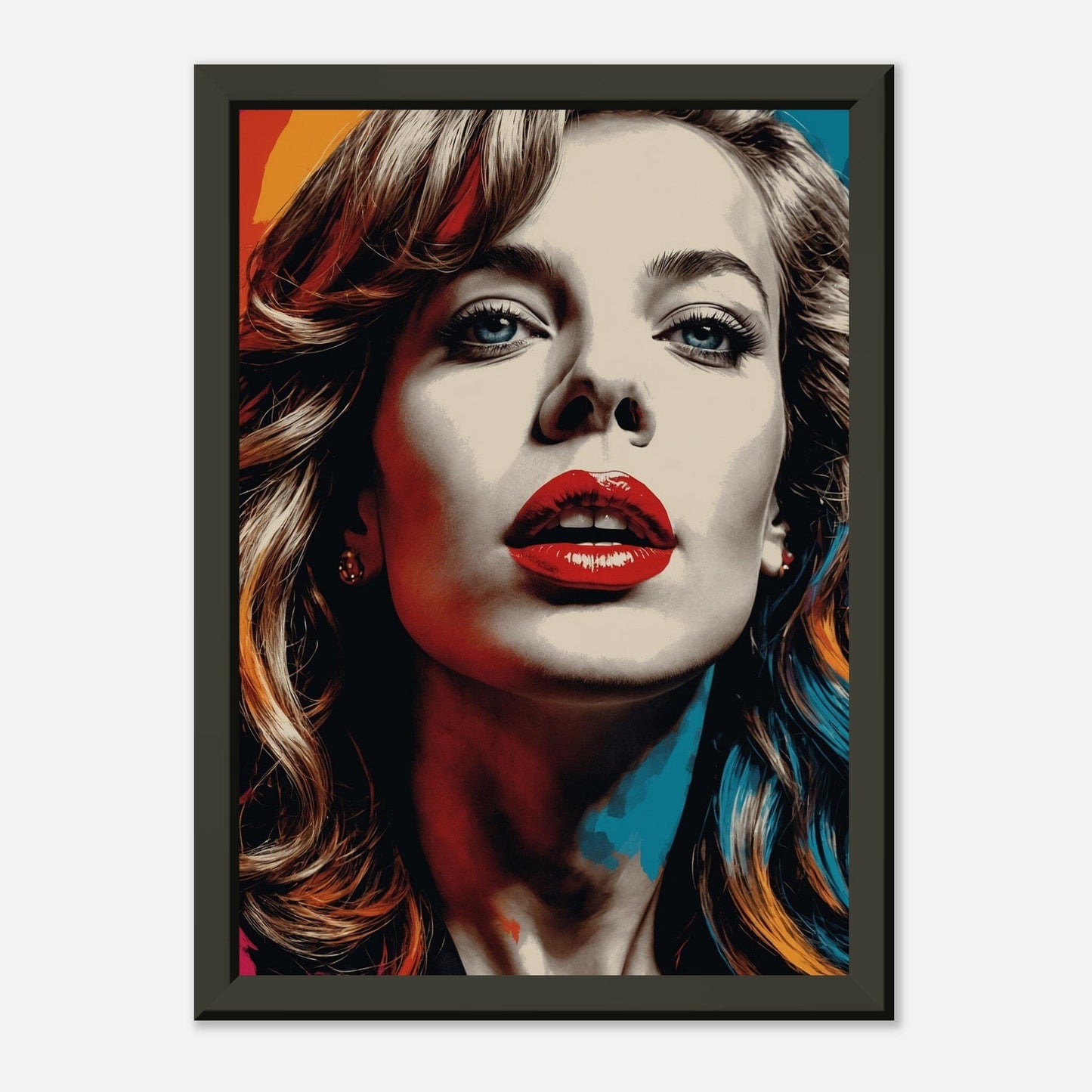 Pop Culture Pantheon: Legendary Portraits Print Material Modern Masterpieces A4 21x29.7 cm / 8x12″