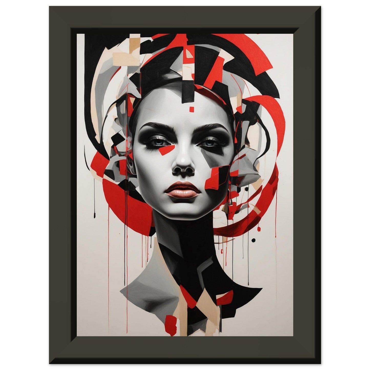 Premium Matte Paper Metal Framed Poster - Stilvolle Kunst in robustem Metallrahmen Print Material Modern Masterpieces 13x18 cm / 5x7″