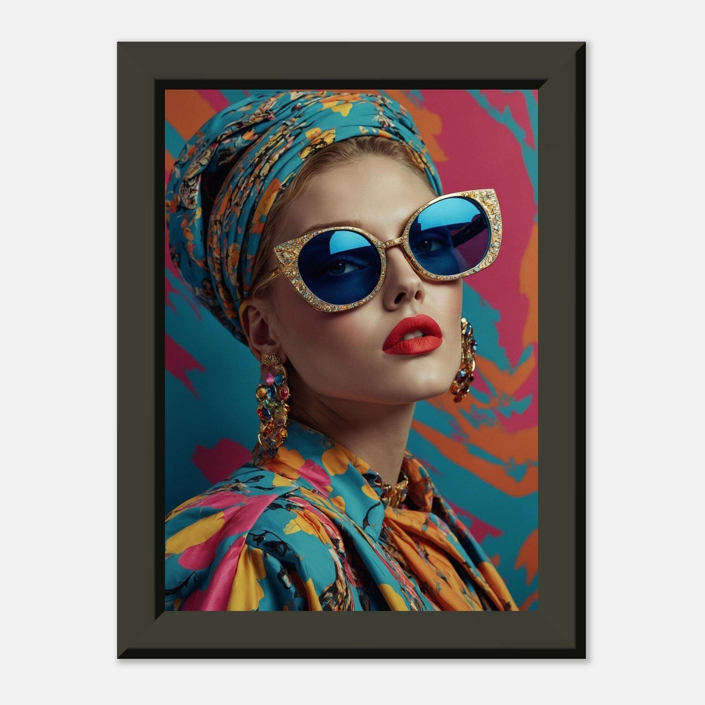 Premium Matte Paper Metal Framed Poster - Stilvolle Kunst in robustem Metallrahmen Print Material Modern Masterpieces 13x18 cm / 5x7″