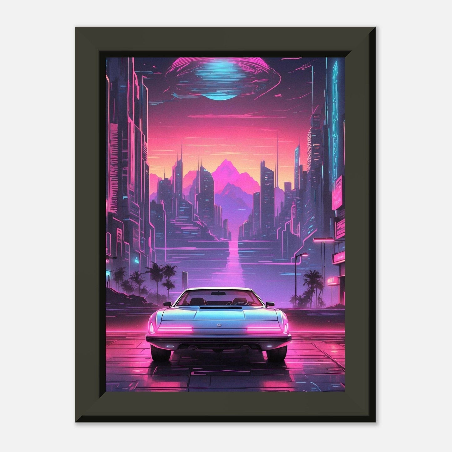 Premium Matte Paper Metal Framed Poster - Stilvolle Kunst in robustem Metallrahmen Print Material Modern Masterpieces 13x18 cm / 5x7″
