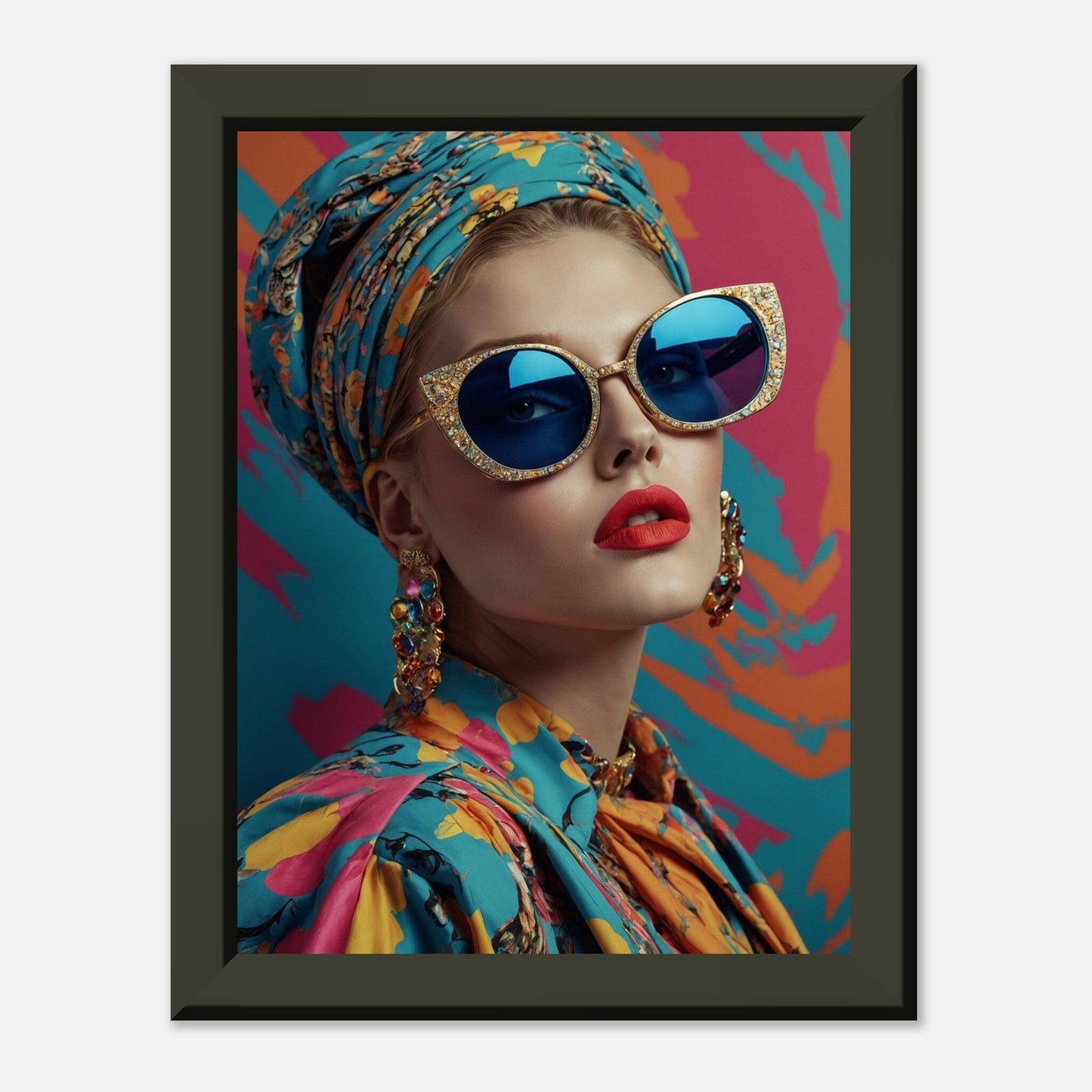 Premium Matte Paper Metal Framed Poster - Stilvolle Kunst in robustem Metallrahmen Print Material Modern Masterpieces 15x20 cm / 6x8″