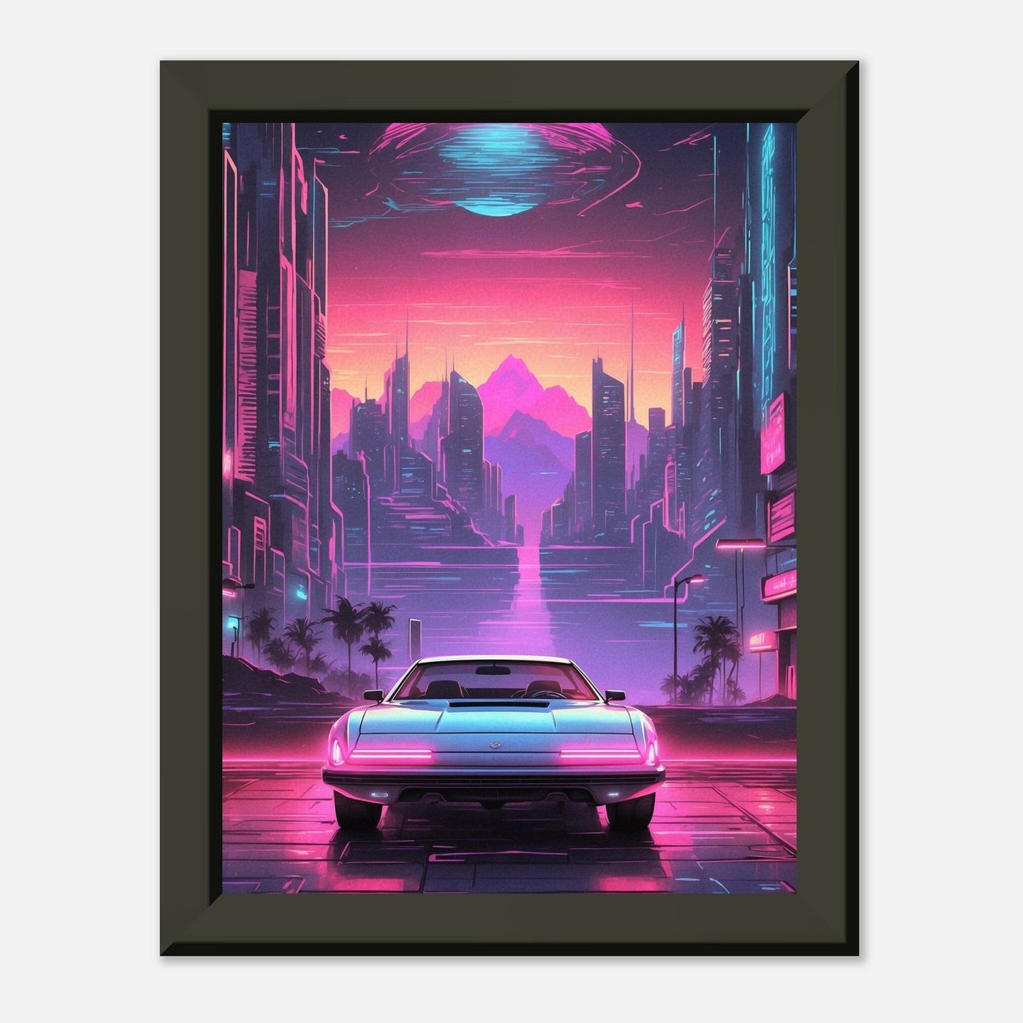 Premium Matte Paper Metal Framed Poster - Stilvolle Kunst in robustem Metallrahmen Print Material Modern Masterpieces 15x20 cm / 6x8″