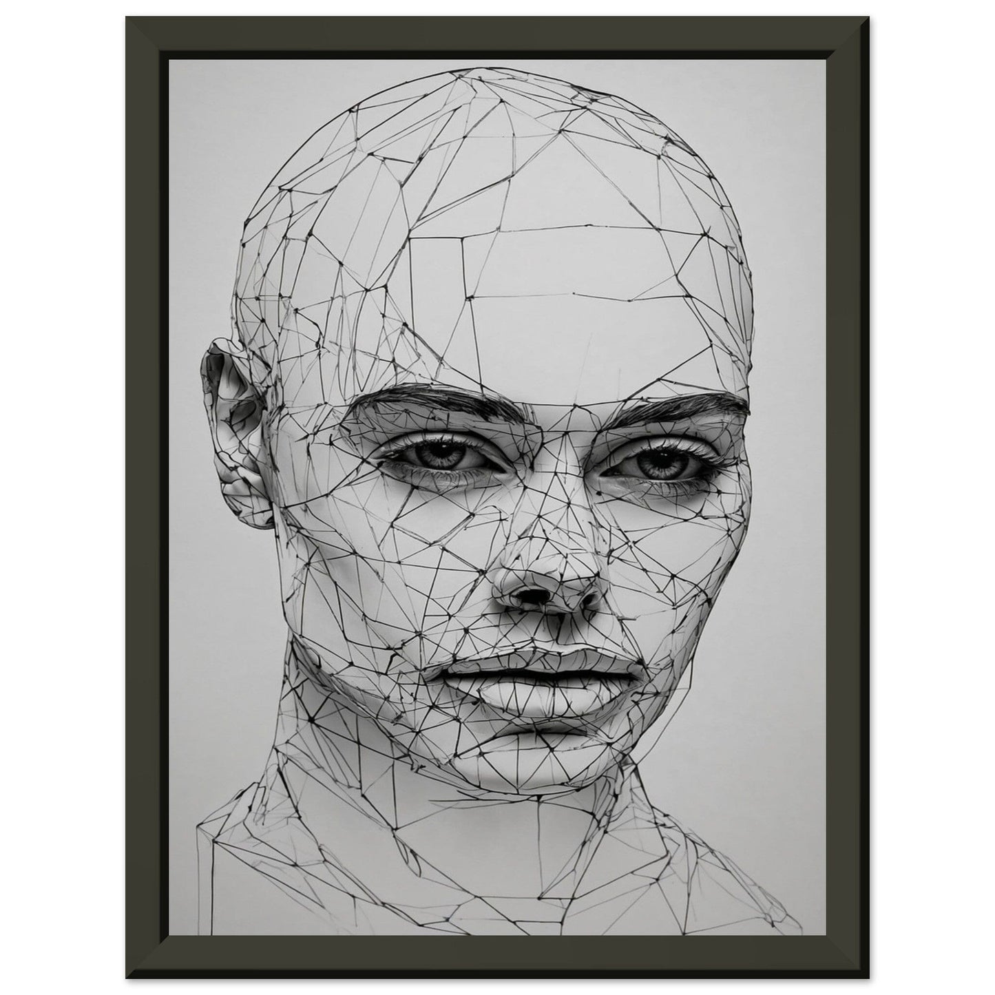 Premium Matte Paper Metal Framed Poster - Stilvolle Kunst in robustem Metallrahmen Print Material Modern Masterpieces 15x20 cm / 6x8″