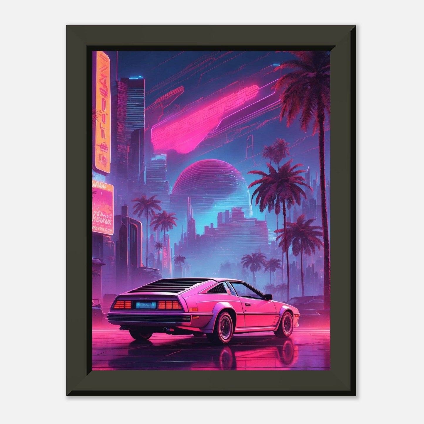 Premium Matte Paper Metal Framed Poster - Stilvolle Kunst in robustem Metallrahmen Print Material Modern Masterpieces 15x20 cm / 6x8″