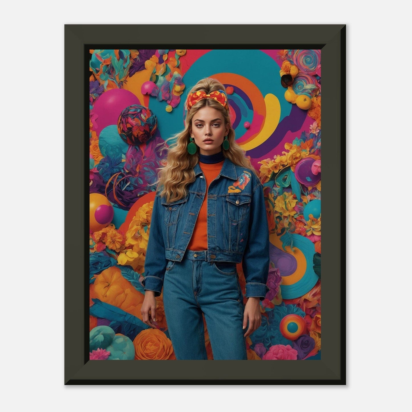 Premium Matte Paper Metal Framed Poster - Stilvolle Kunst in robustem Metallrahmen Print Material Modern Masterpieces 15x20 cm / 6x8″