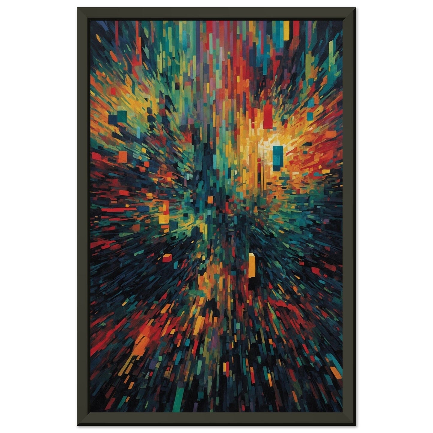 Premium Matte Paper Metal Framed Poster - Stilvolle Kunst in robustem Metallrahmen Print Material Modern Masterpieces 28x43 cm / XL (11x17″)
