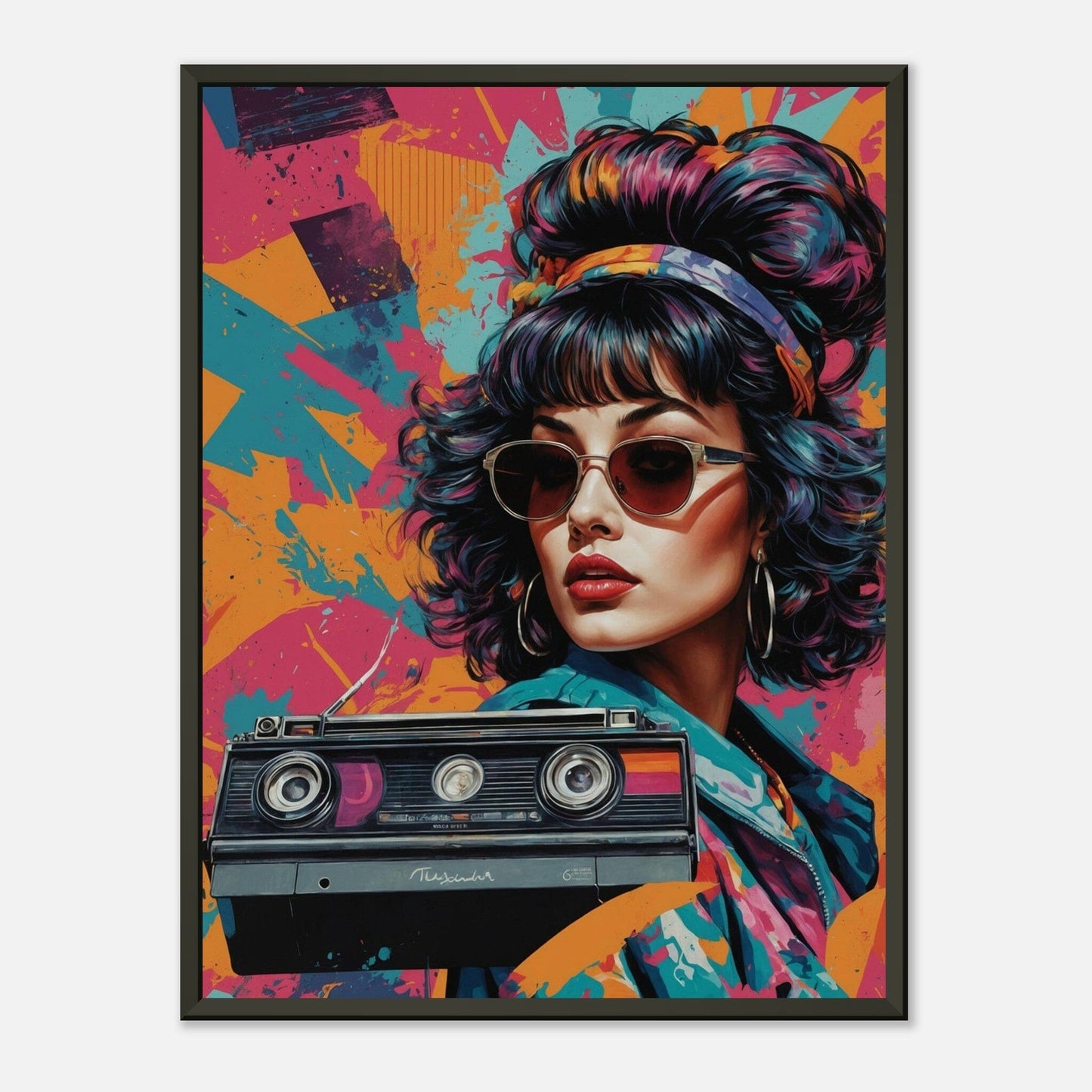 Premium Matte Paper Metal Framed Poster - Stilvolle Kunst in robustem Metallrahmen Print Material Modern Masterpieces 45x60 cm / 18x24″