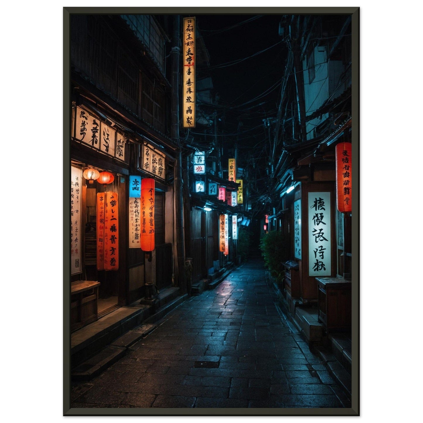 Premium Matte Paper Metal Framed Poster - Stilvolle Kunst in robustem Metallrahmen Print Material Modern Masterpieces 50x70 cm / 20x28″
