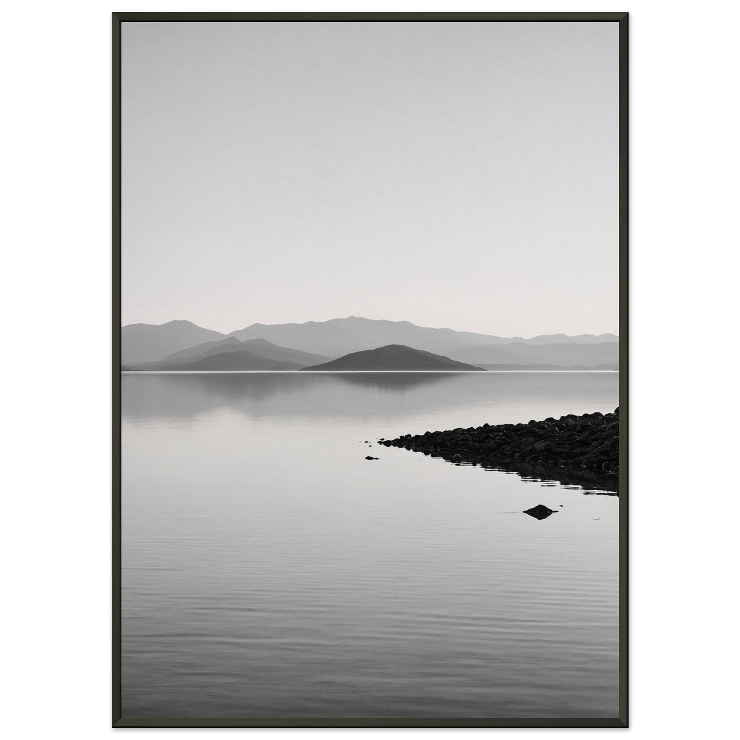 Premium Matte Paper Metal Framed Poster - Stilvolle Kunst in robustem Metallrahmen Print Material Modern Masterpieces 50x70 cm / 20x28″