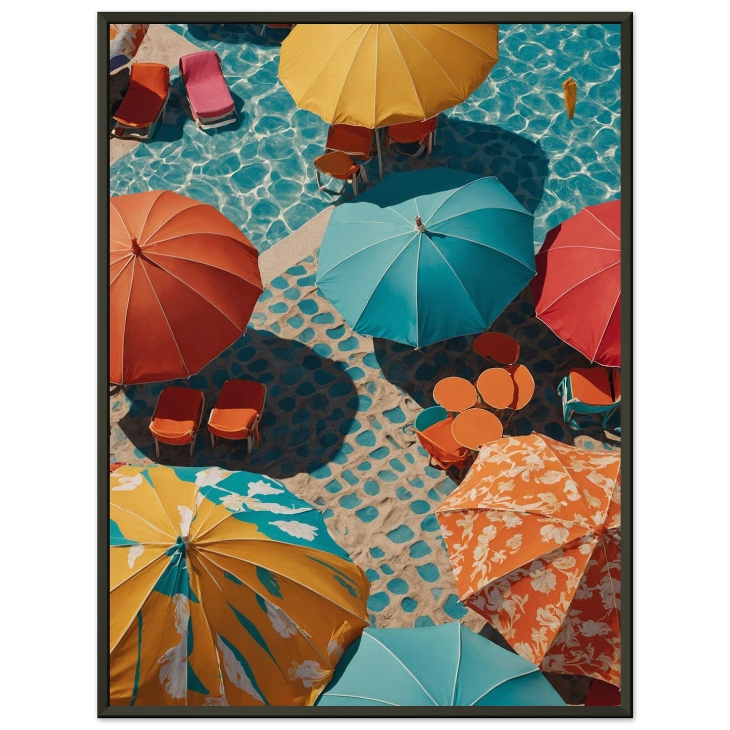 Premium Matte Paper Metal Framed Poster - Stilvolle Kunst in robustem Metallrahmen Print Material Modern Masterpieces 60x80 cm / 24x32″