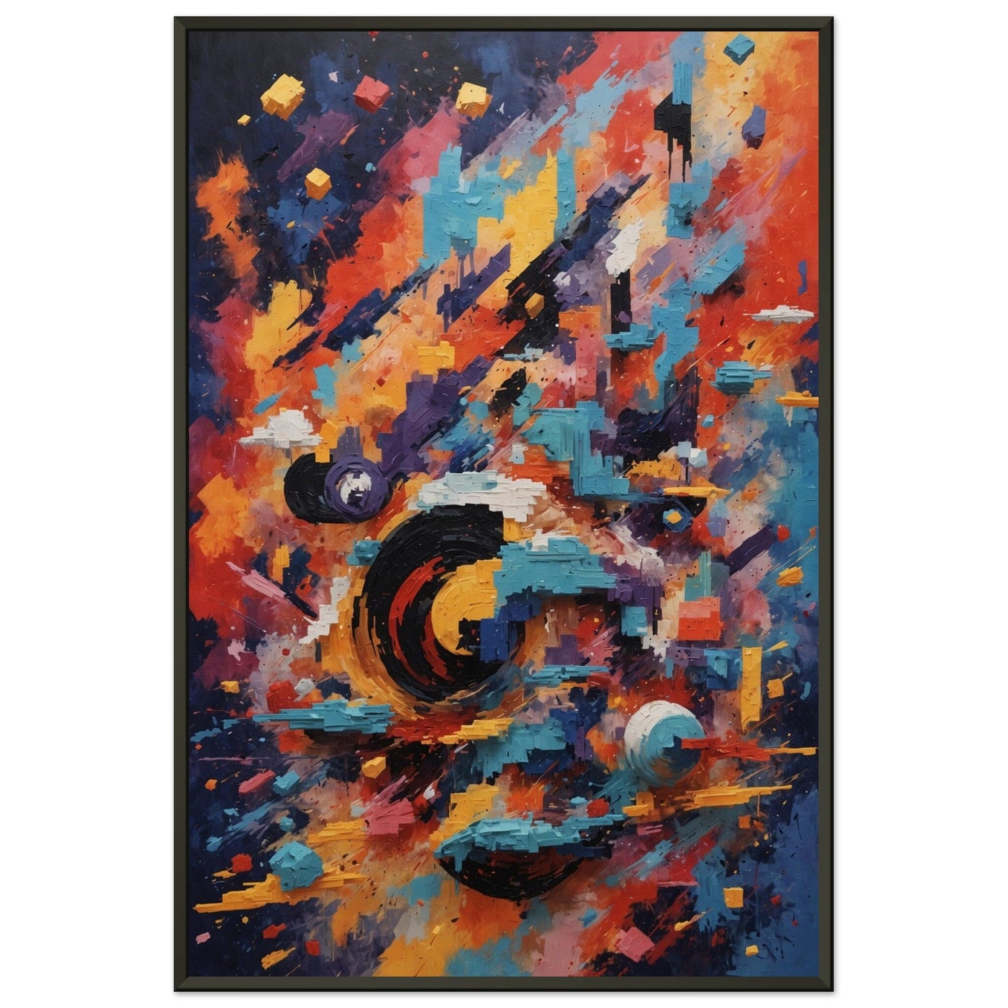 Premium Matte Paper Metal Framed Poster - Stilvolle Kunst in robustem Metallrahmen Print Material Modern Masterpieces 60x90 cm / 24x36″