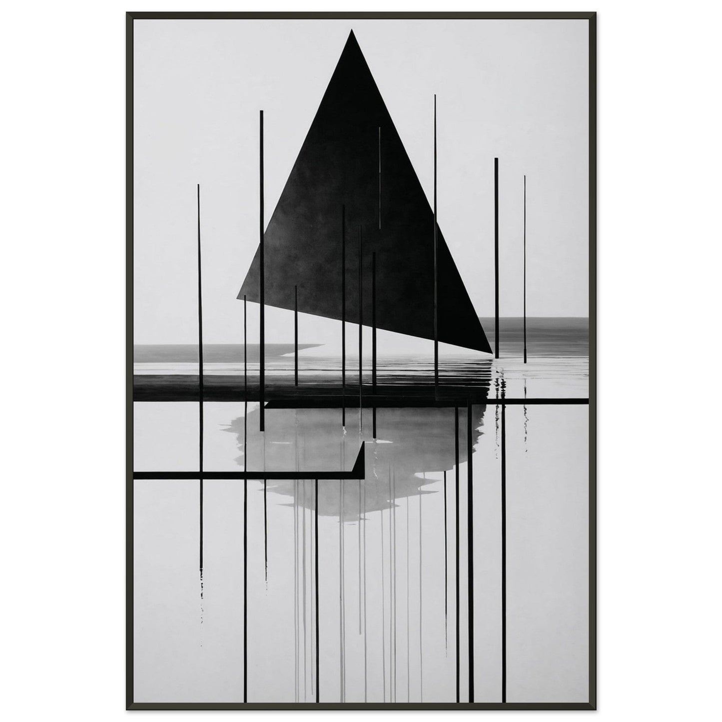 Premium Matte Paper Metal Framed Poster - Stilvolle Kunst in robustem Metallrahmen Print Material Modern Masterpieces 60x90 cm / 24x36″