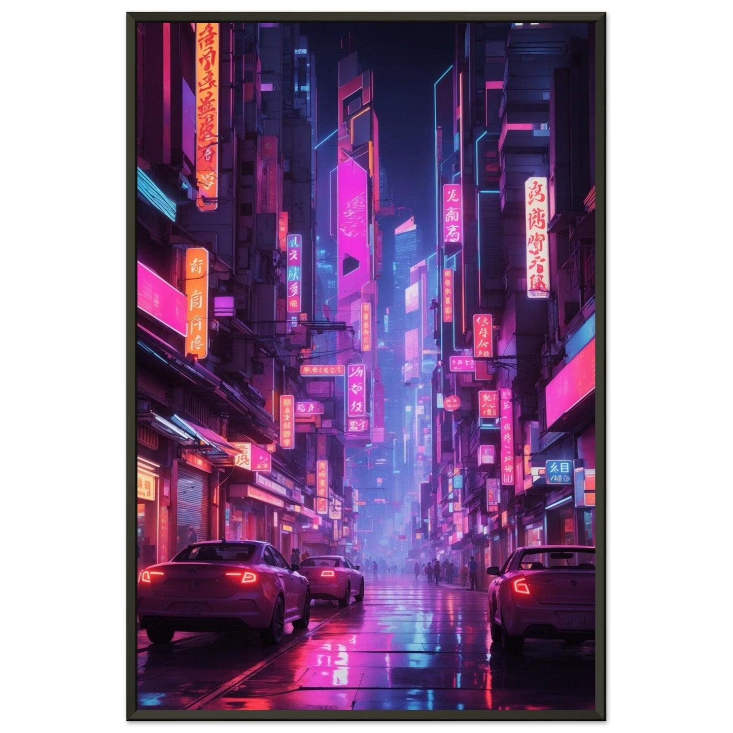 Premium Matte Paper Metal Framed Poster - Stilvolle Kunst in robustem Metallrahmen Print Material Modern Masterpieces 60x90 cm / 24x36″