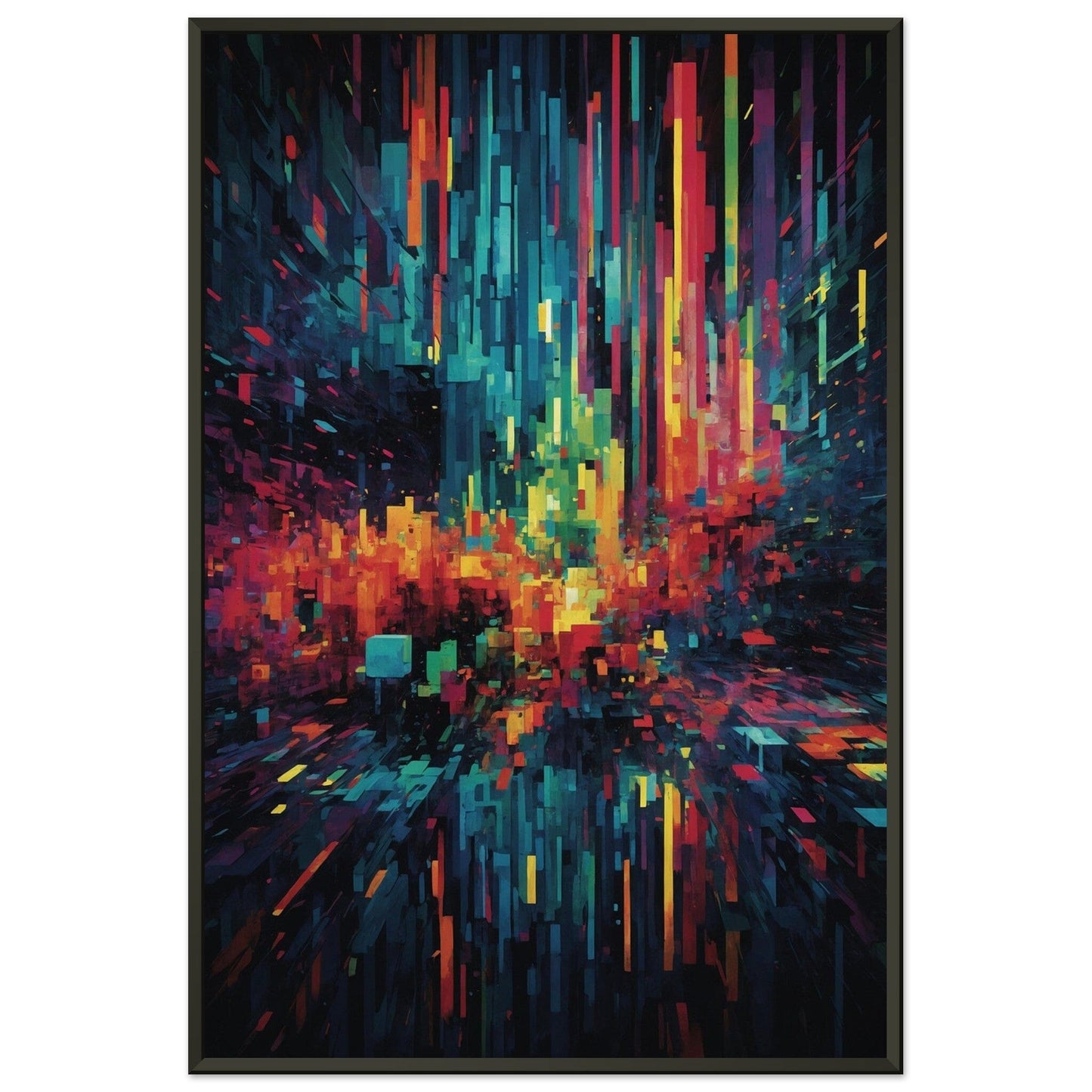 Premium Matte Paper Metal Framed Poster - Stilvolle Kunst in robustem Metallrahmen Print Material Modern Masterpieces 60x90 cm / 24x36″