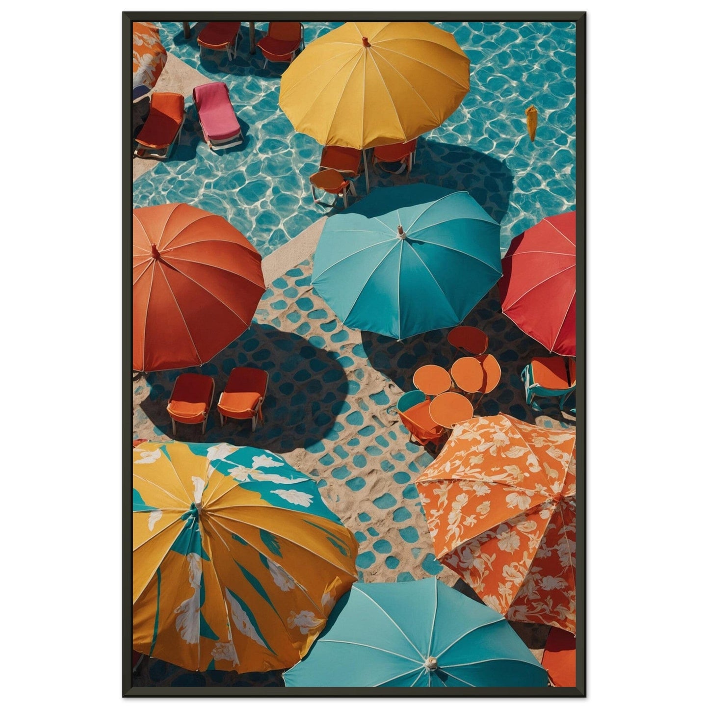 Premium Matte Paper Metal Framed Poster - Stilvolle Kunst in robustem Metallrahmen Print Material Modern Masterpieces 60x90 cm / 24x36″