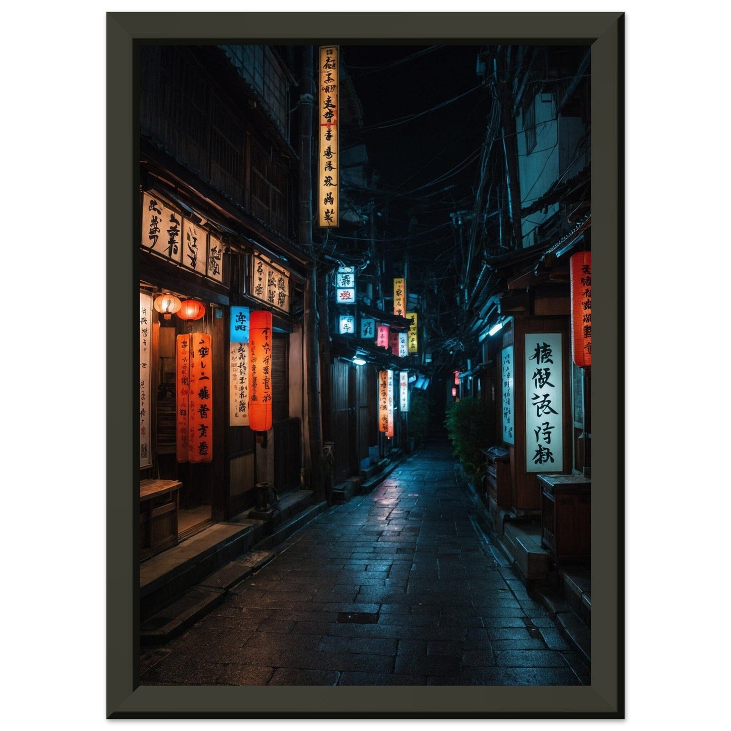 Premium Matte Paper Metal Framed Poster - Stilvolle Kunst in robustem Metallrahmen Print Material Modern Masterpieces A4 21x29.7 cm / 8x12″