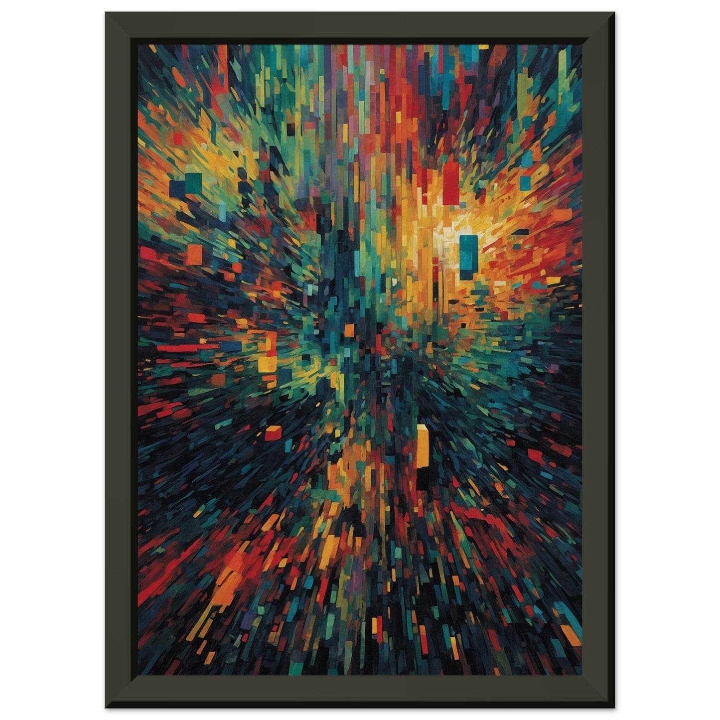 Premium Matte Paper Metal Framed Poster - Stilvolle Kunst in robustem Metallrahmen Print Material Modern Masterpieces A4 21x29.7 cm / 8x12″