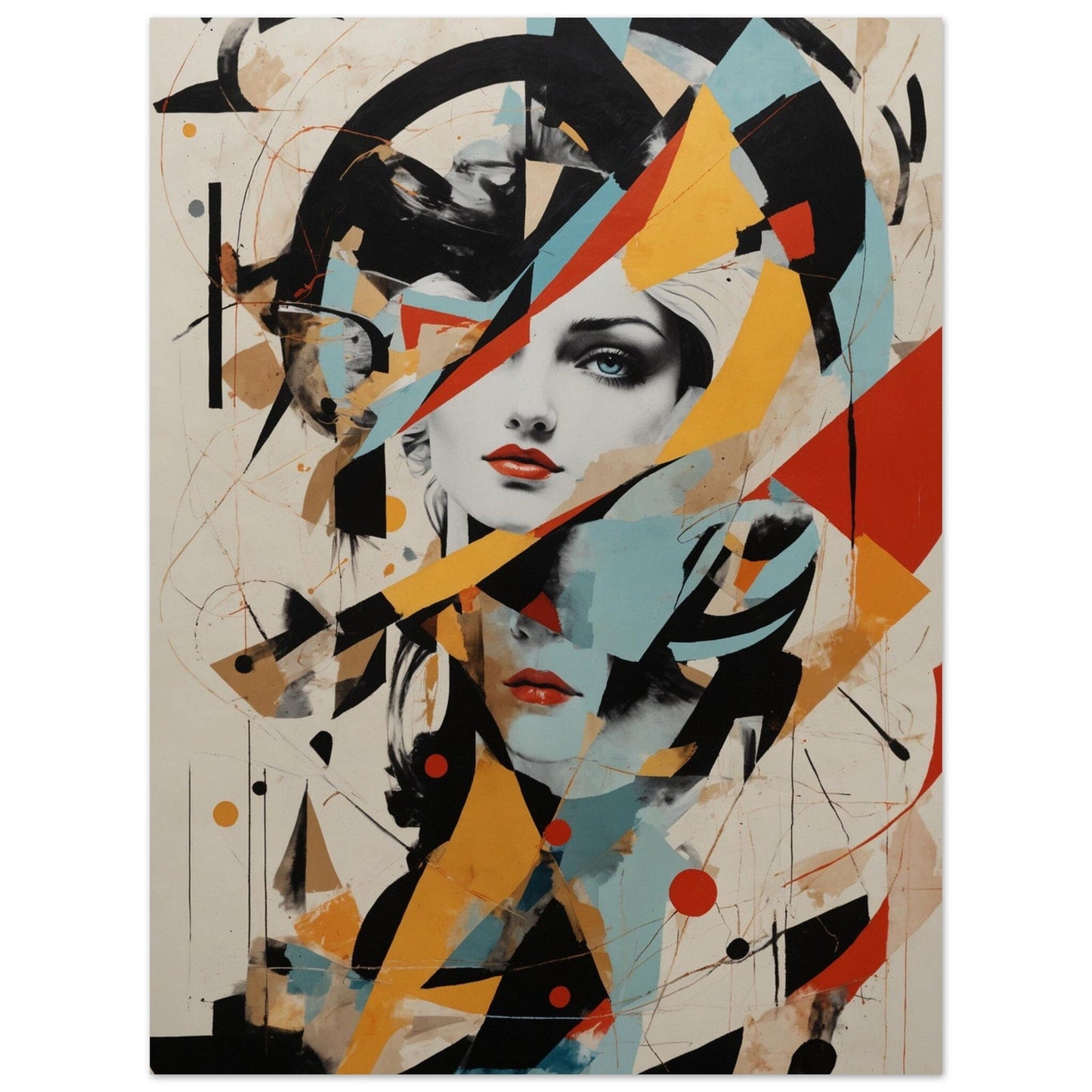 Premium Matte Paper Poster - Masterpiece für moderne Wohnkultur Print Material Modern Masterpieces 15x20 cm / 6x8″