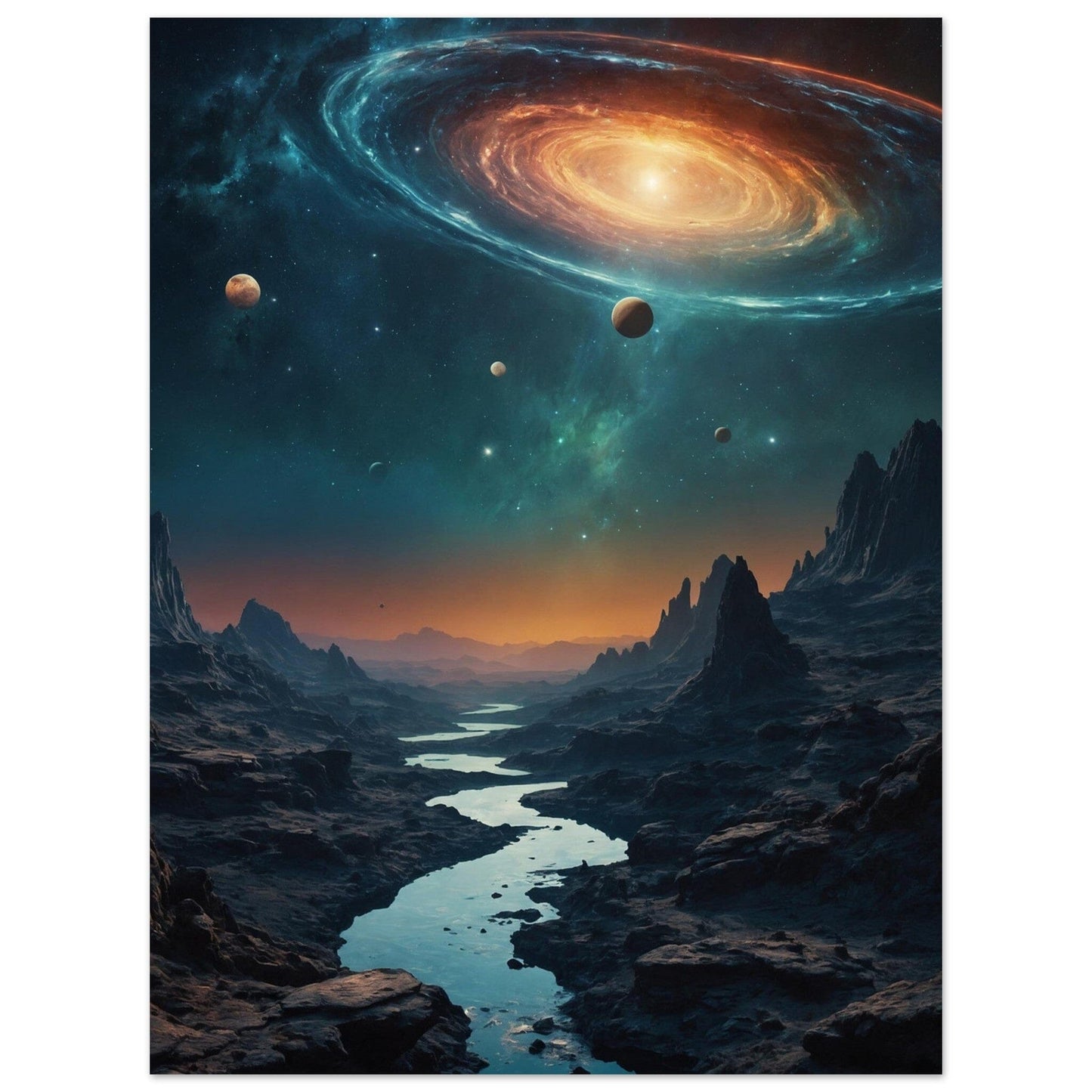 Premium Matte Paper Poster - Masterpiece für moderne Wohnkultur Print Material Modern Masterpieces 15x20 cm / 6x8″