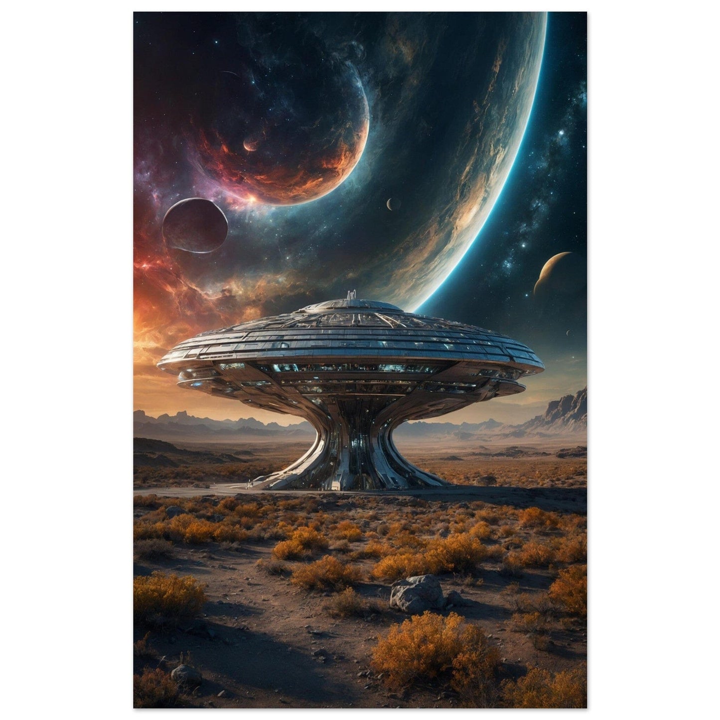Premium Matte Paper Poster - Masterpiece für moderne Wohnkultur Print Material Modern Masterpieces 28x43 cm / XL (11x17″)
