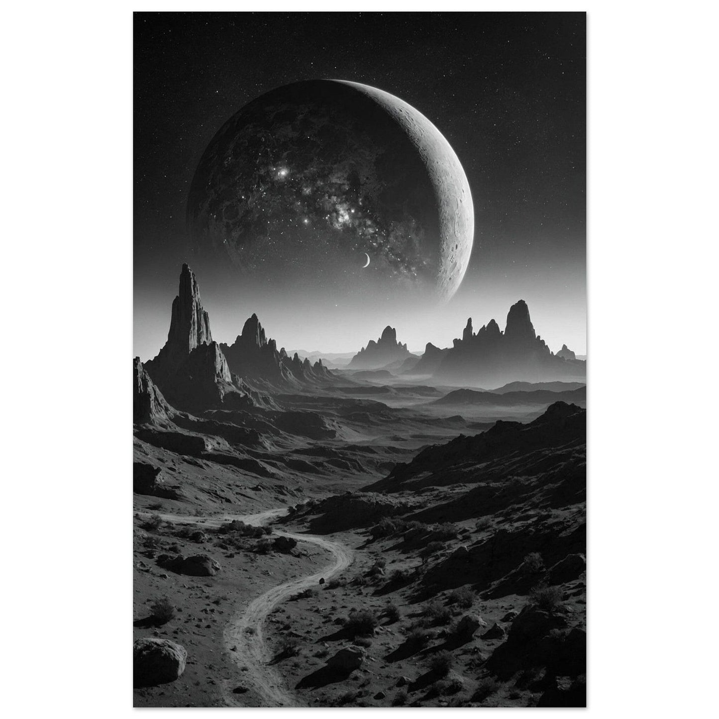 Premium Matte Paper Poster - Masterpiece für moderne Wohnkultur Print Material Modern Masterpieces 28x43 cm / XL (11x17″)