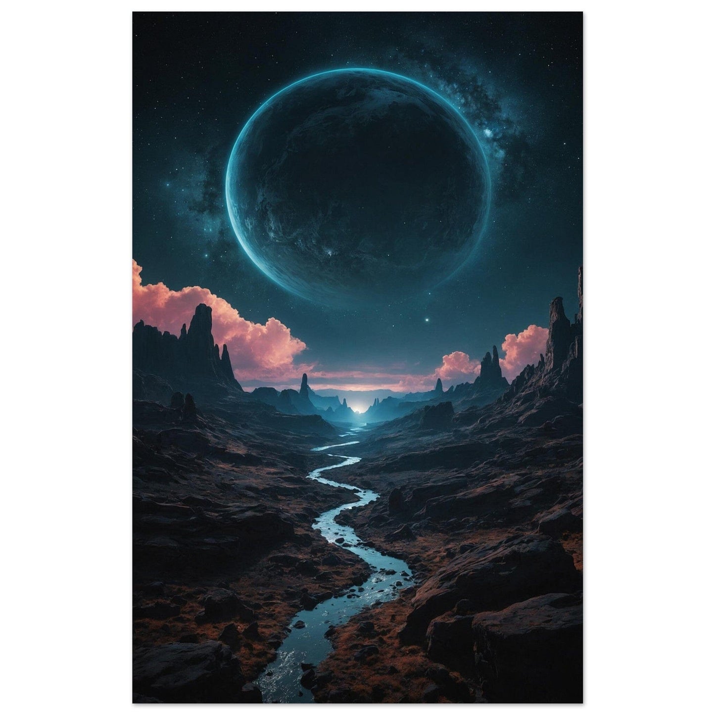 Premium Matte Paper Poster - Masterpiece für moderne Wohnkultur Print Material Modern Masterpieces 28x43 cm / XL (11x17″)