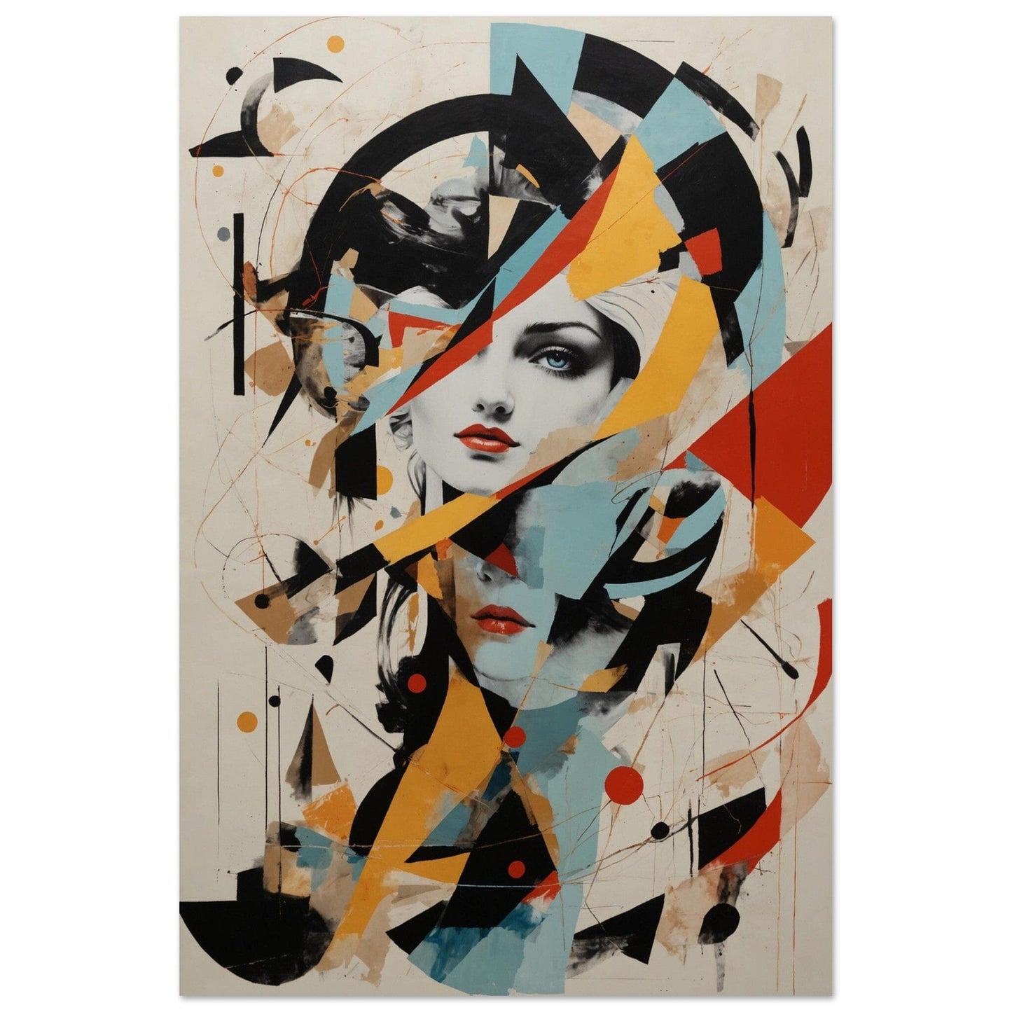 Premium Matte Paper Poster - Masterpiece für moderne Wohnkultur Print Material Modern Masterpieces 40x60 cm / 16x24″