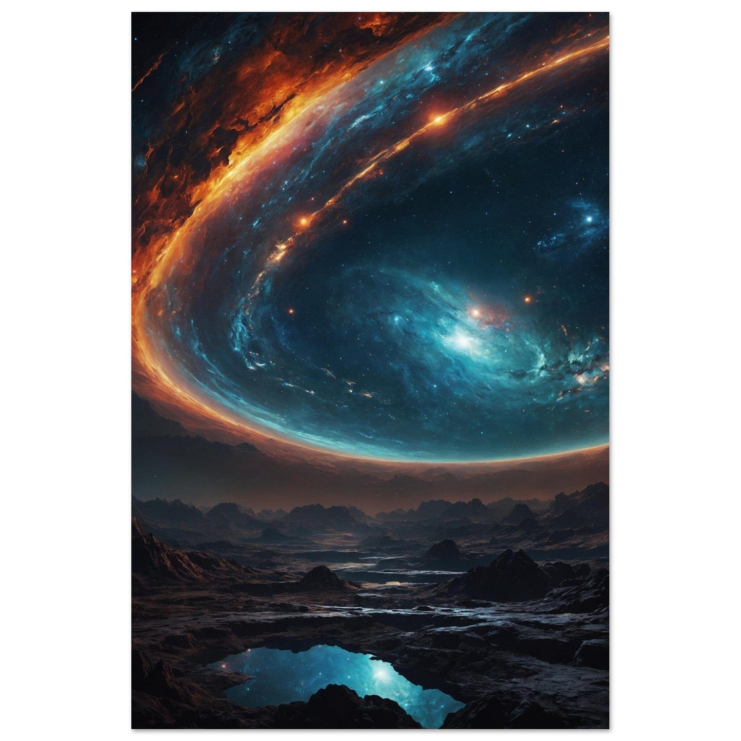 Premium Matte Paper Poster - Masterpiece für moderne Wohnkultur Print Material Modern Masterpieces 40x60 cm / 16x24″